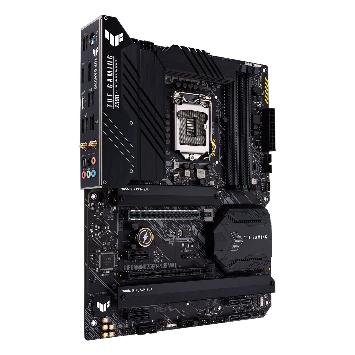 Купить ASUS TUF GAMING Z590-PLUS - Motherboard - ATX - LGA1200-Sockel - Z590 - USB-C Gen1, USB 3.2 Gen 1, USB 3.2 Gen 2, USB-C Gen 2x2 - 2.5 Gigabit LAN - Onboard-Grafik (CPU erforderlich) - HD Audio (8-Kanal) (90MB16B0-M0EAY0) в магазине wardena.ru