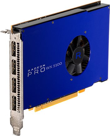 Купить AMD FirePro Wx5100 - Grafikkarten - Radeon Pro WX 5100 - 8 GB GDDR5 - PCIe 3.0 x16 - 4 x DisplayPort (100-505940) в магазине wardena.ru