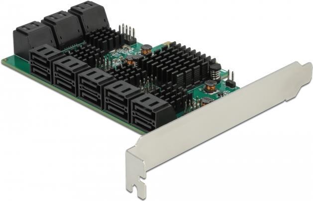 Купить Delock - Speicher-Controller - SATA 6Gb/s - PCIe 3.0 x4 (90073) в магазине wardena.ru