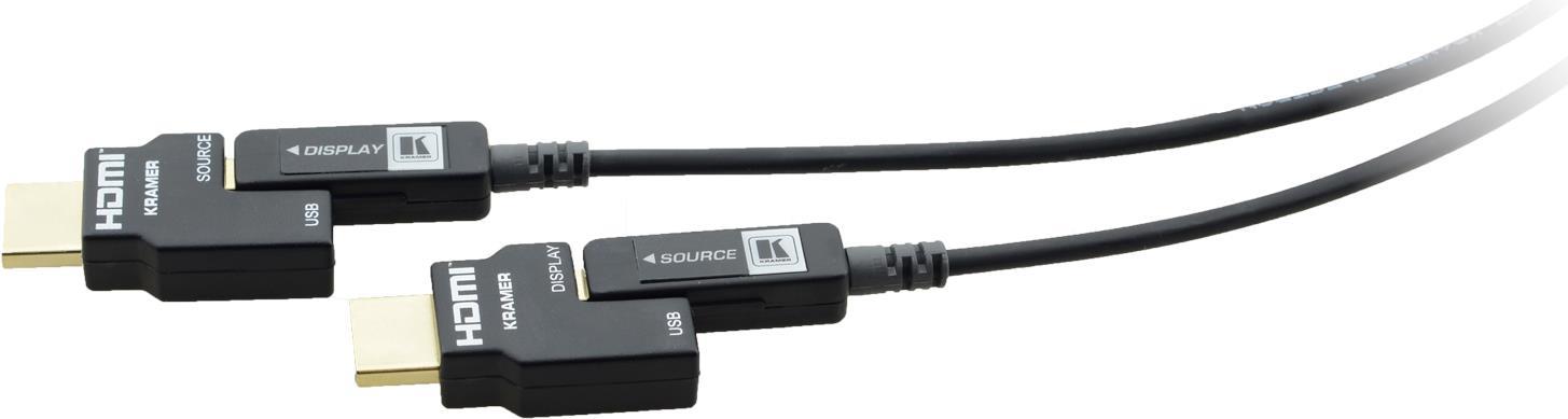 Купить Kramer Electronics CLS-AOCH/60-33 HDMI-Kabel 10 m HDMI Typ D (Mikrofon) Schwarz (99-461400500) в магазине wardena.ru