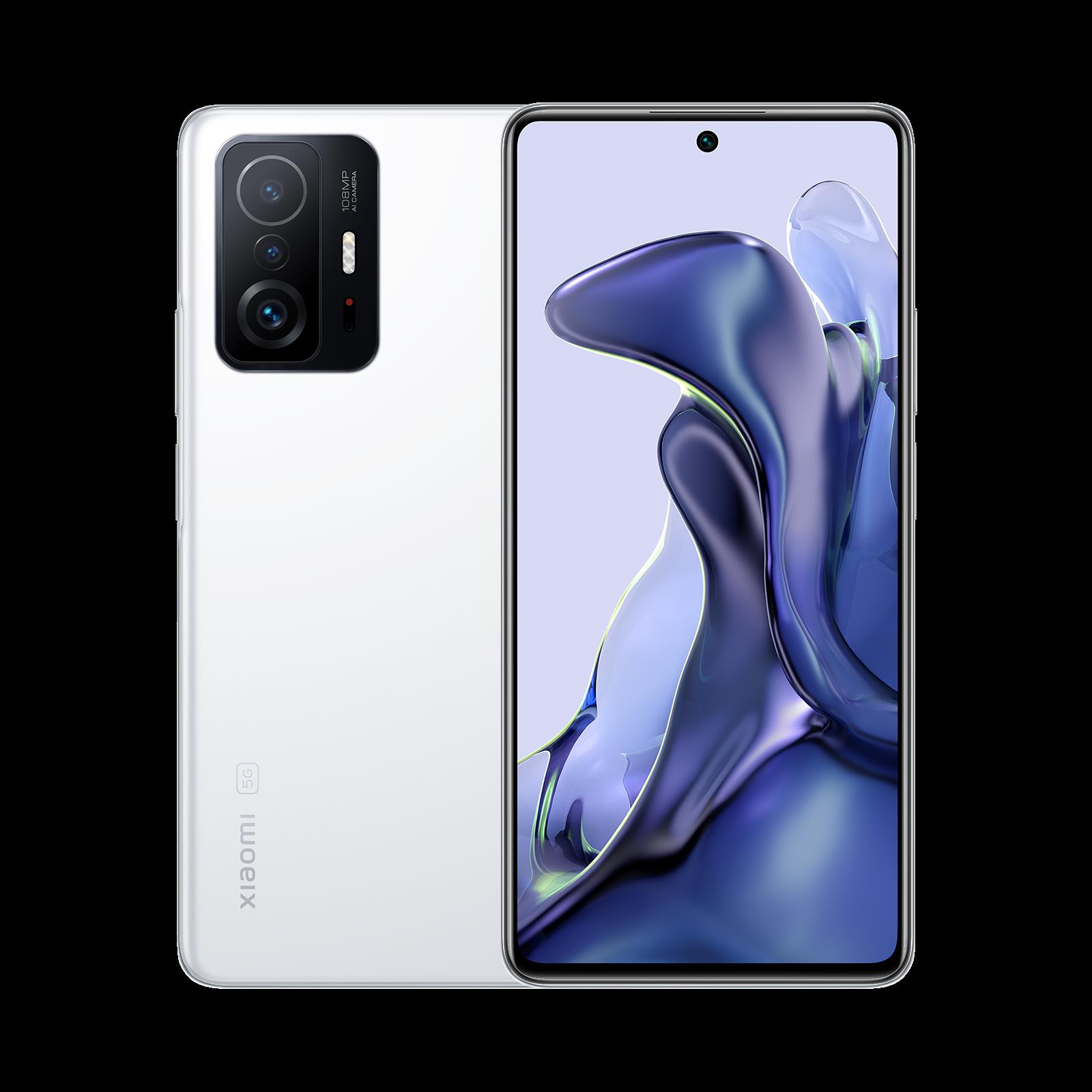 Купить Xiaomi 11T - 5G Smartphone - Dual-SIM - RAM 8 GB / Internal Memory 256 GB - OLED-Display - 6.67" - 2400 x 1080 Pixel (120 Hz) - Triple-Kamera 108 MP, 8 MP, 5 MP - front camera 16 MP - Mondlichtweiß (MZB09LXEU) в магазине wardena.ru