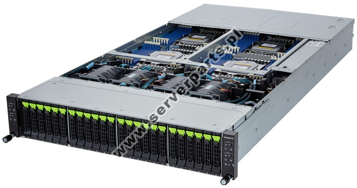 Купить Server Gigabyte H273-Z84-AAW1 • 2U SATA/M.2 • 8x1GbE в магазине wardena.ru