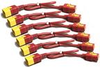 Купить APC HW APC Power Cord Kit - Stromkabel - IEC 60320 C19 bis IEC 60320 C20 - 16 A - 61 cm - Rot (Packung mit 6) - für P/N: SMT2200I-AR, SMT2200R2I-AR, SMT3000I-AR, SMT3000R2I-AR, SMX3000HVTUS, SRT10RMXLIX806 (AP8716SX340) в магазине wardena.ru