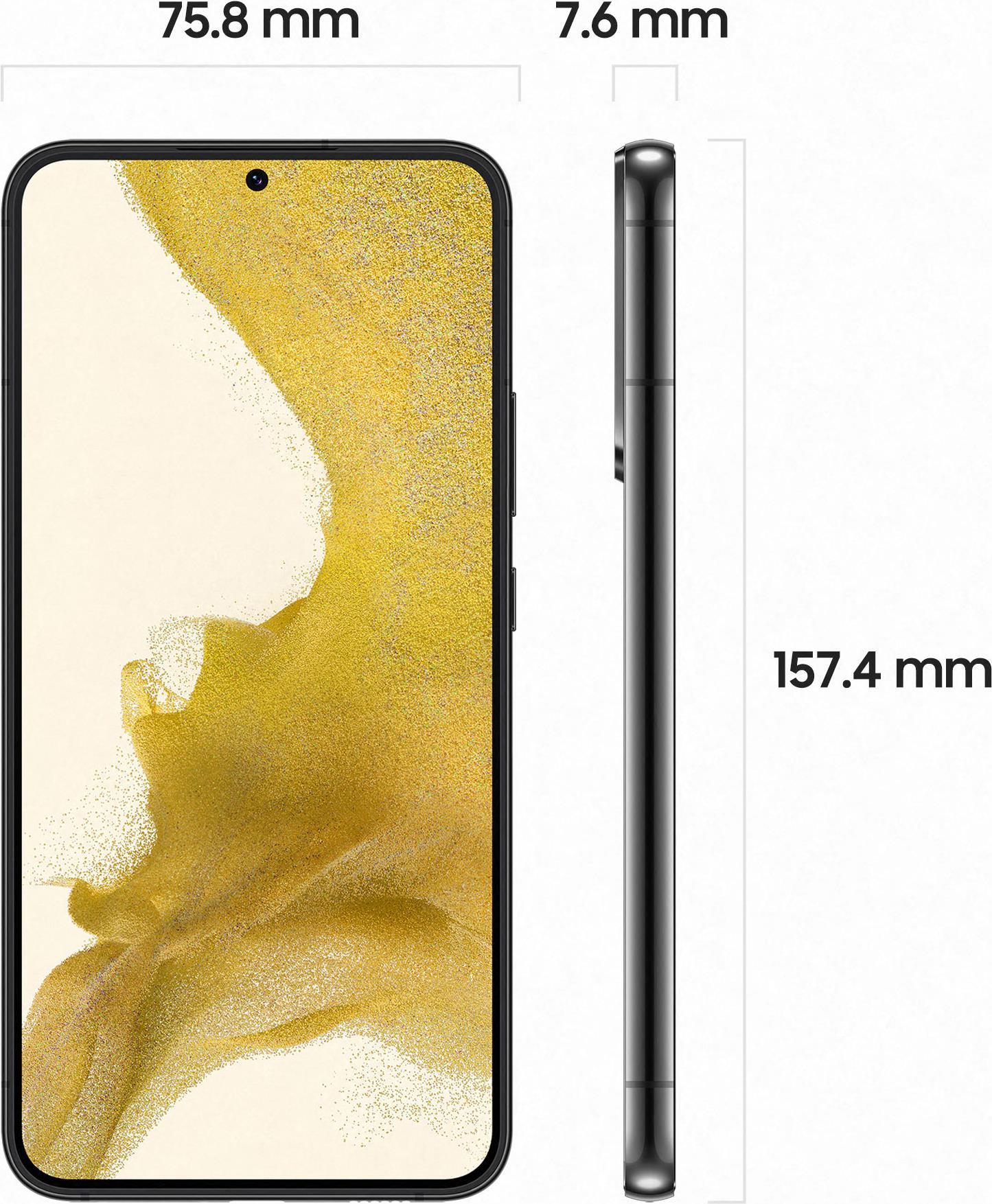 Купить Samsung Galaxy S22+ - 5G Smartphone - Dual-SIM - RAM 8 GB / 128 GB - OLED-Display - 6.6" - 2340 x 1080 Pixel (120 Hz) - Triple-Kamera 50 MP, 12 MP, 10 MP - front camera 10 MP - Phantomschwarz (SM-S906BZKDEUB) в магазине wardena.ru