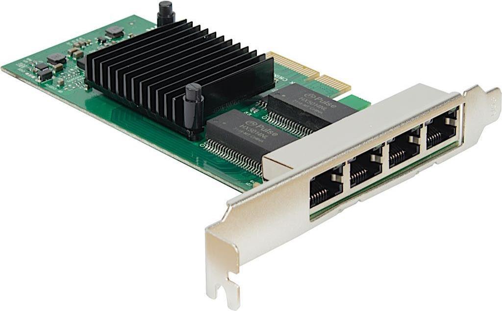 Купить INTER-TECH Argus ST-7238 - vierfach LAN-Adapter Intel i350 Off-Load Checksummen- und Segmentierungsberechnung VT-c VMDq SR-IOV (77773010) в магазине wardena.ru
