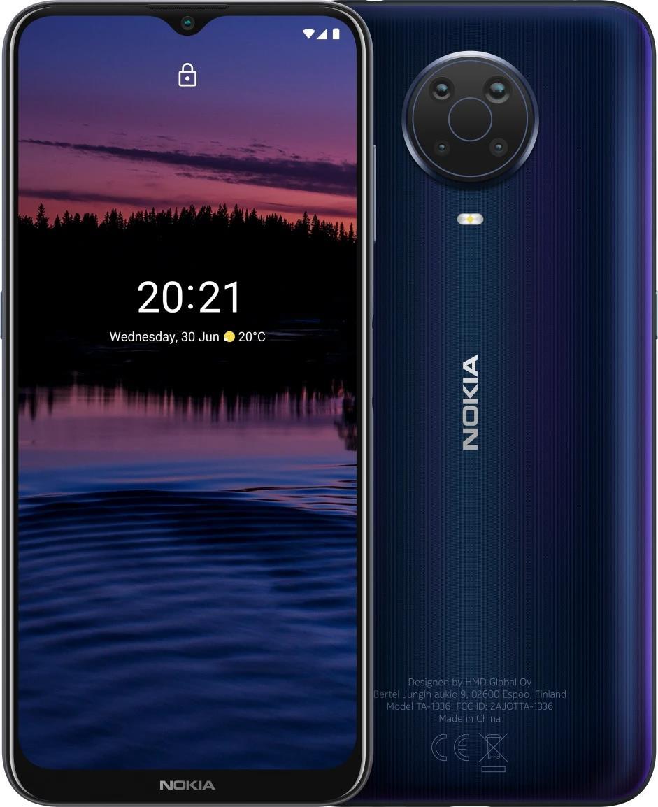 Купить Nokia G20 - Smartphone - Dual-SIM - 4G LTE - 64 GB - microSD slot - 6.5" - 1600 x 720 Pixel - RAM 4 GB - 4x x Rückkamera 8 MP front camera - Android - Night (719901147741) в магазине wardena.ru