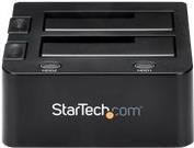Купить StarTech.com USB3.0 Dual SSD/HDD Dock w - UASP for 2,5/3.5" - SATA 6 Gbps - Speicher-Controller - 6,4 cm, 8,9 cm (2.5", 8,90cm (3.5")) - SATA 6Gb/s - 6GBps - USB3.0 - Schwarz (SDOCK2U33) в магазине wardena.ru