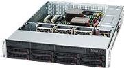 Купить Supermicro SC825 TQC-R802LPB - Rack-Montage - 2U - verbessertes, erweitertes ATX - SATA/SAS - Hot-Swap 800 Watt - Schwarz (CSE-825TQC-R802LPB) в магазине wardena.ru