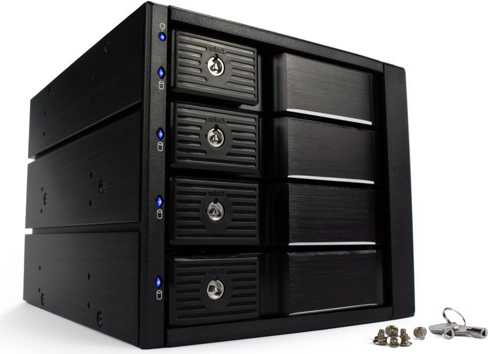 Купить FANTEC BP-SA3141 - Internes RAID-Gehäuse - 3.5" (8,9 cm) - SATA 6Gb/s / SAS 6Gb/s - 600MBps - SAS 6Gb/s, SATA 6Gb/s - Schwarz (2186) в магазине wardena.ru