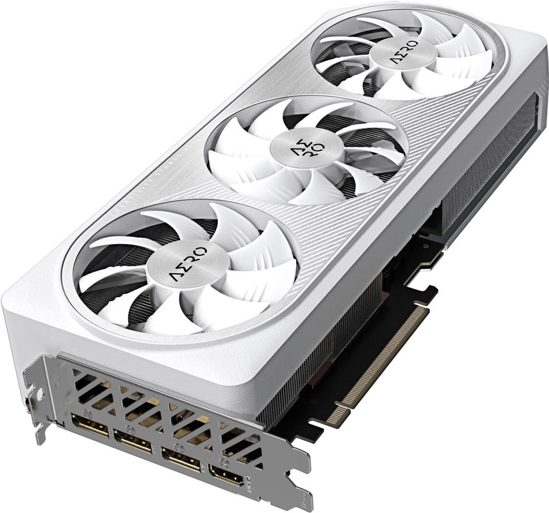 Купить Gigabyte GeForce RTX 4070 SUPER AERO OC 12GB - 12GB GDDR6X, HDMI, 3x DP (GV-N407SAERO OC-12GD) в магазине wardena.ru