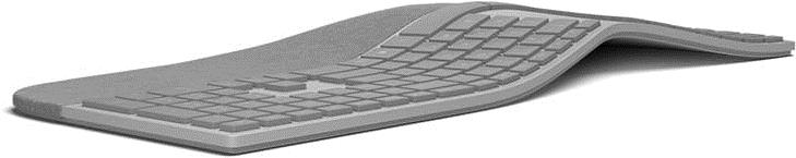 Купить Microsoft Surface Ergonomic Keyboard - Tastatur - drahtlos - Bluetooth 4,0 - Deutsch - Alcantare grau - kommerziell (3SQ-00003) в магазине wardena.ru