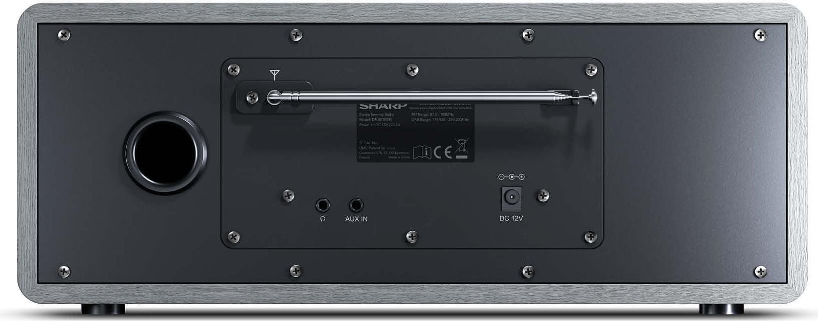 Купить Sharp DR-I470(GR) - Tragbar - Digital - DAB,DAB+,FM - 87.5 - 108 MHz - 174.928 - 239.2 MHz - 30 W (DR-I470GRV02) в магазине wardena.ru