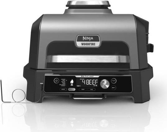 Купить Ninja OG901EU Barbecue & Grill Tisch Elektro Schwarz 1700 W (OG901EU WOODFIRE PRO CONNECT) в магазине wardena.ru