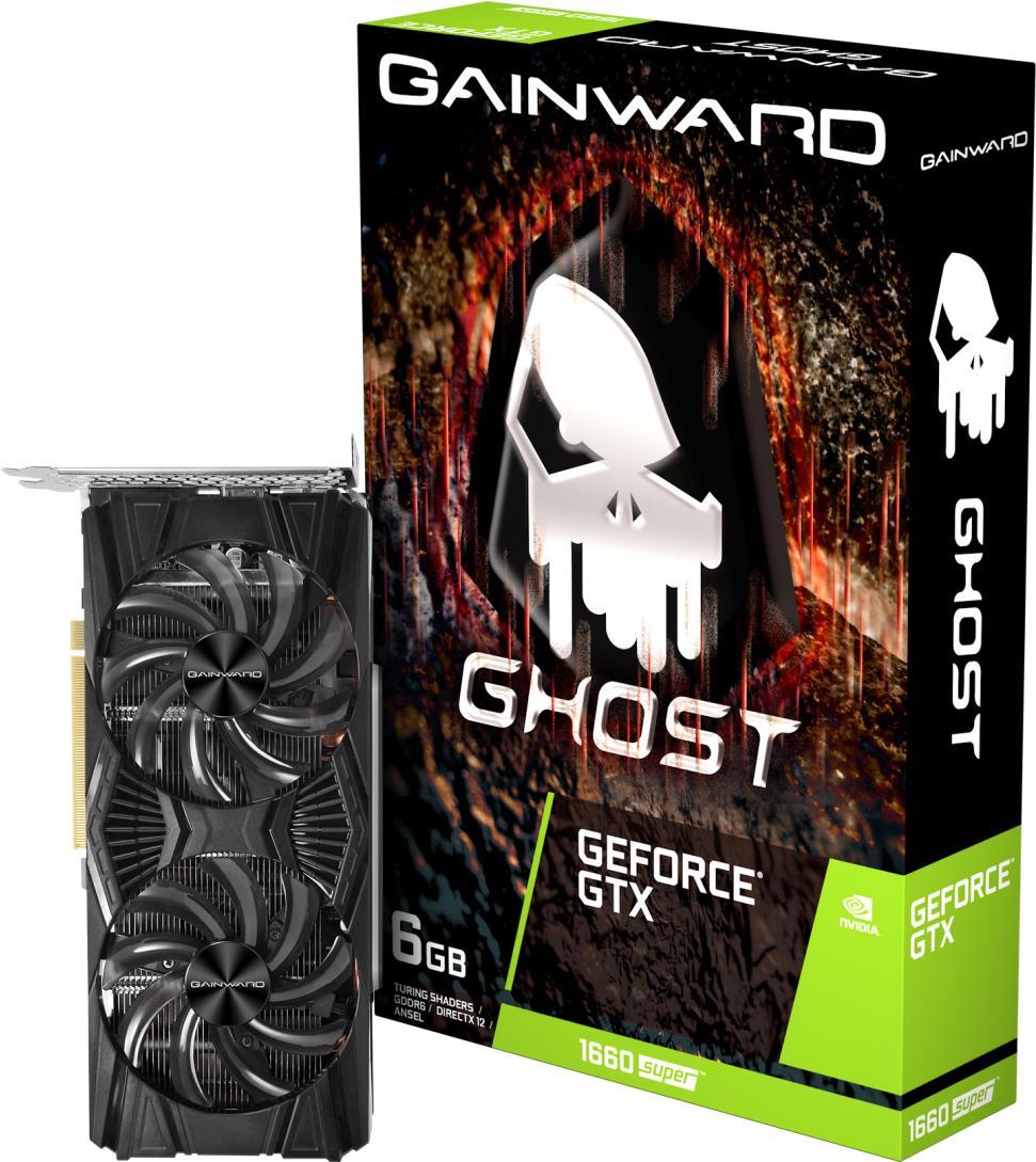 Купить Gainward GeForce GTX 1660 SUPER Ghost - Grafikkarten - GF GTX 1660 SUPER - 6 GB GDDR6 - PCIe 3.0 x16 - DVI, HDMI, DisplayPort (2652) в магазине wardena.ru