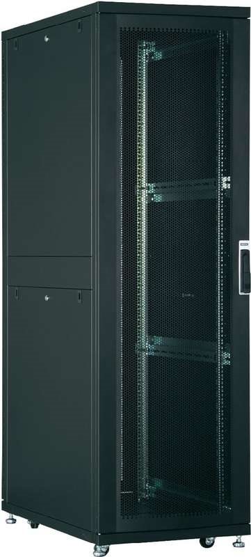 Купить Digitus Unique DN-19 SRV-42U-B-1 - Schrank - Schwarz, RAL 9005 - 42U - 48,3 cm (19") (DN-19 SRV-42U-B-1) в магазине wardena.ru