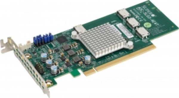 Купить MCP Supermicro AOC-SLG3-4E4T Supermicro 12.8GB/s quad-Port Gen-3 Internal NVMe Host Bus Adapter в магазине wardena.ru