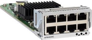 Купить Netgear APM408C 8-Port 100M/1G/2.5G/5G/10GBASE-T Kupfer RJ45 für M4300-96X (3012586) в магазине wardena.ru