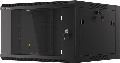 Купить Lanberg WFFA-5606-10B Rack 6U Wandmontiertes Regal Schwarz (WFFA-5606-10B) в магазине wardena.ru