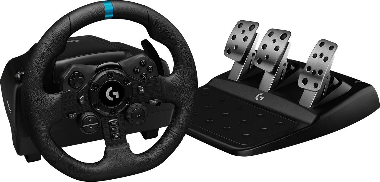 Купить Logitech G923 - Lenkrad- und Pedale-Set - kabelgebunden - für PC, Sony PlayStation 4 (941-000149) в магазине wardena.ru