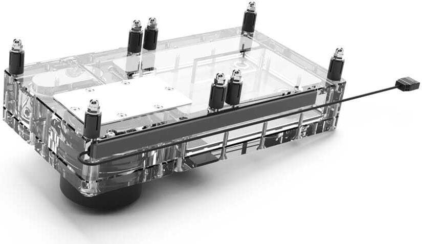 Купить Alphacool Core Flat Reservoir 240 Right mit VPP Apex Pumpe (15487) в магазине wardena.ru