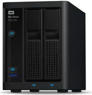 Купить WD My Cloud PR2100 WDBBCL0200JBK - Pro Series - NAS-Server - 2 Schächte - 20TB - HDD 10TB x 2 - RAID 0, 1, JBOD - RAM 4GB - Gigabit Ethernet (WDBBCL0200JBK-EESN) в магазине wardena.ru