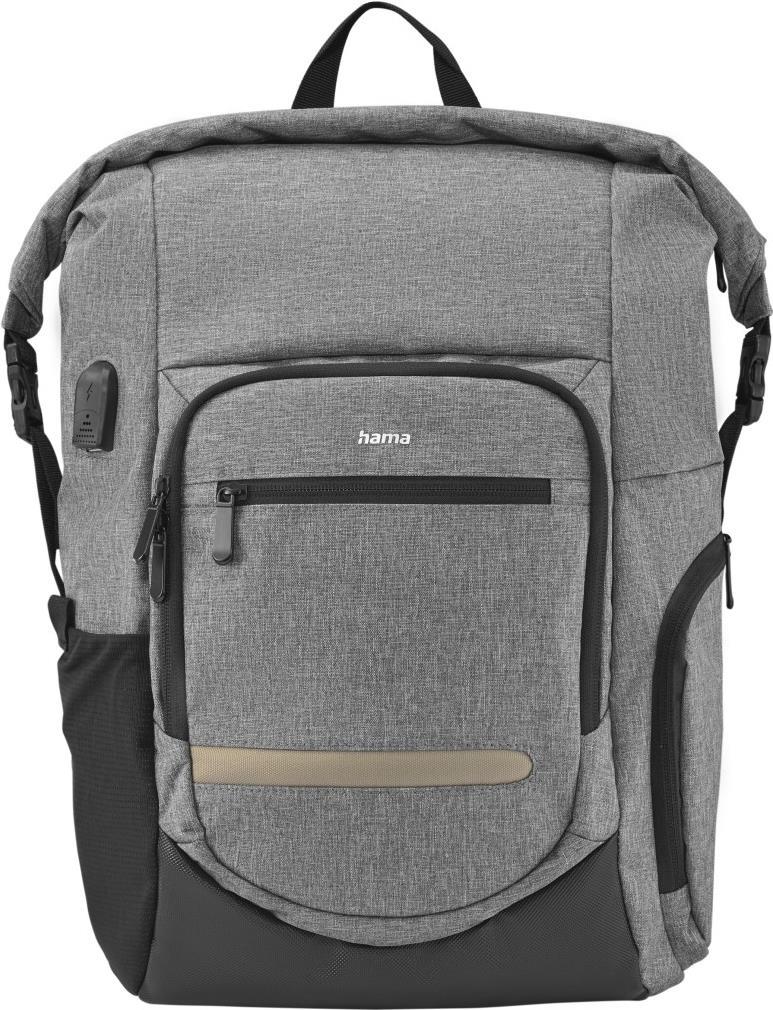 Купить Hama Terra Notebooktasche 39,6 cm (15.6" ) Rucksack Grau (00217239) в магазине wardena.ru