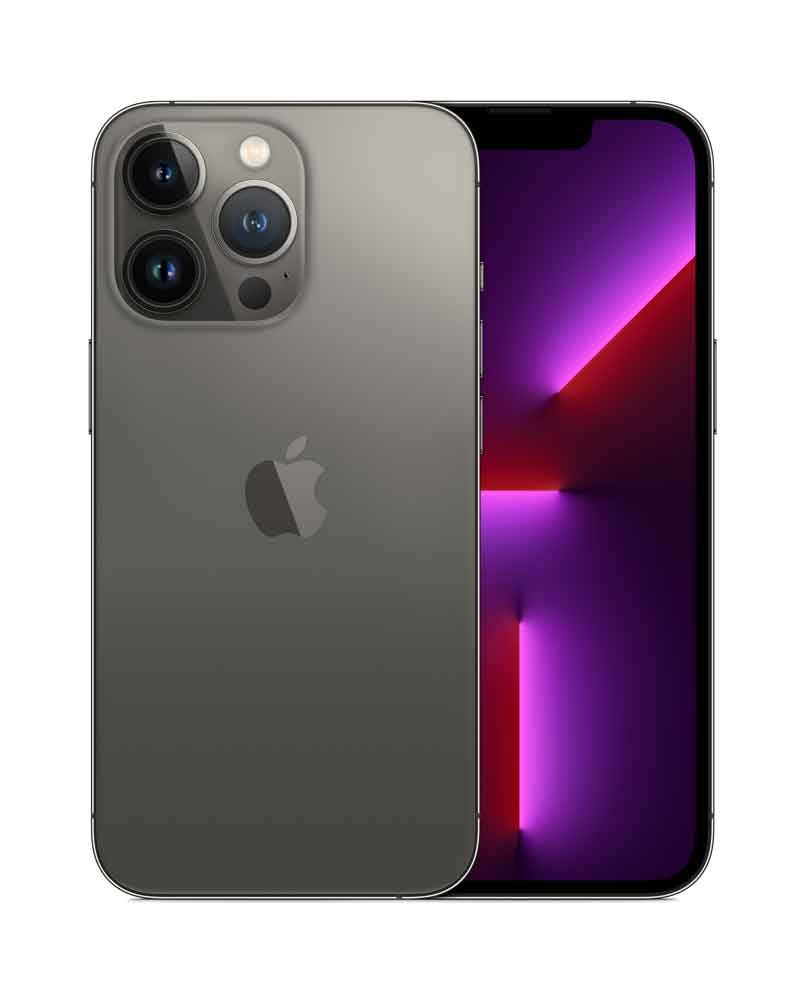 Купить Apple iPhone 13 Pro - 5G Smartphone - Dual-SIM / Interner Speicher 256 GB - OLED-Display - 6.1" - 2532 x 1170 Pixel (120 Hz) - Triple-Kamera 12 MP, 12 MP, 12 MP - front camera 12 MP - Graphite (MLVE3ZD/A) в магазине wardena.ru