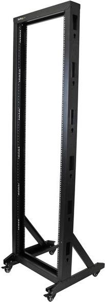 Купить StarTech.com 2-Post Rack for Server Equipment with Casters - 42U - Schrank mit offenem Rahmen - 42U (2POSTRACK42) в магазине wardena.ru