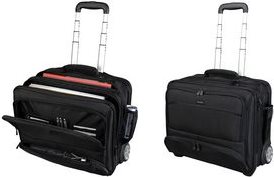 Купить LiGHTPAK Business Notebook-Trolley "SKY", Nylon, schwarz arretierbares Teleskoptrolleysystem, Hauptfach mit (46115) в магазине wardena.ru