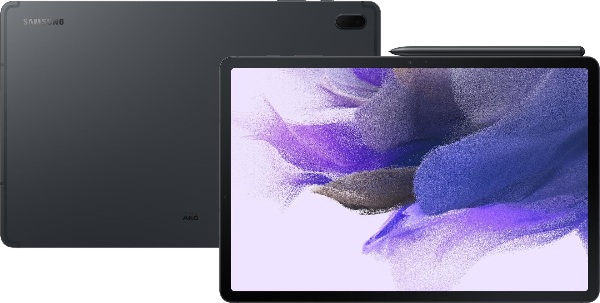 Купить Samsung Galaxy Tab S7 FE - Tablet - Android - 128 GB - 31.5 cm (12.4") TFT (2560 x 1600) - microSD-Steckplatz - 3G, 4G, 5G - Mystic Black (SM-T736BZKEEUA) в магазине wardena.ru