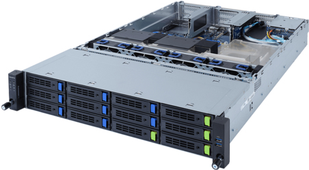 Купить Gigabyte R262-ZA2 - Socket SP3 - AMD - AMD - DDR4-SDRAM - 8GB - 16GB - 32GB - 64GB - 128GB - 128 GB (6NR262ZA2MR-00) в магазине wardena.ru