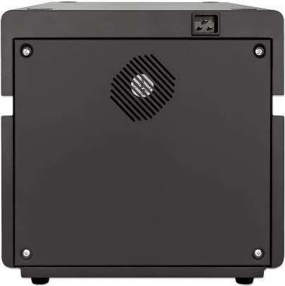 Купить MANHATTAN 10-Port Ladeschrank 180 W 10 USB-C PD-Ports, geräumige Fächer für Handys und Tablets, 180 W gesamt, bis zu 3 A/18 W pro Port, abschließbar, Überspannungsschutz, leiser Lüfter, Metallgehäuse, schwarz (715942) в магазине wardena.ru