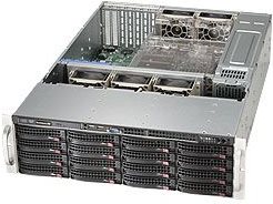 Купить Super Micro Supermicro SC836 BE1C-R1K03B - Rack - einbaufähig - 3U - verbessertes, erweitertes ATX - SATA/SAS - Hot-Swap 1000 Watt - Schwarz (CSE-836BE1C-R1K03B) в магазине wardena.ru