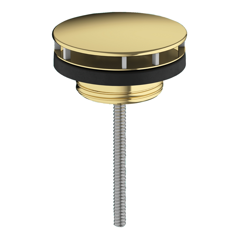 Купить Hansgrohe Слив для раковины, незапираемый полированное золото 50001990 в магазине wardena.ru