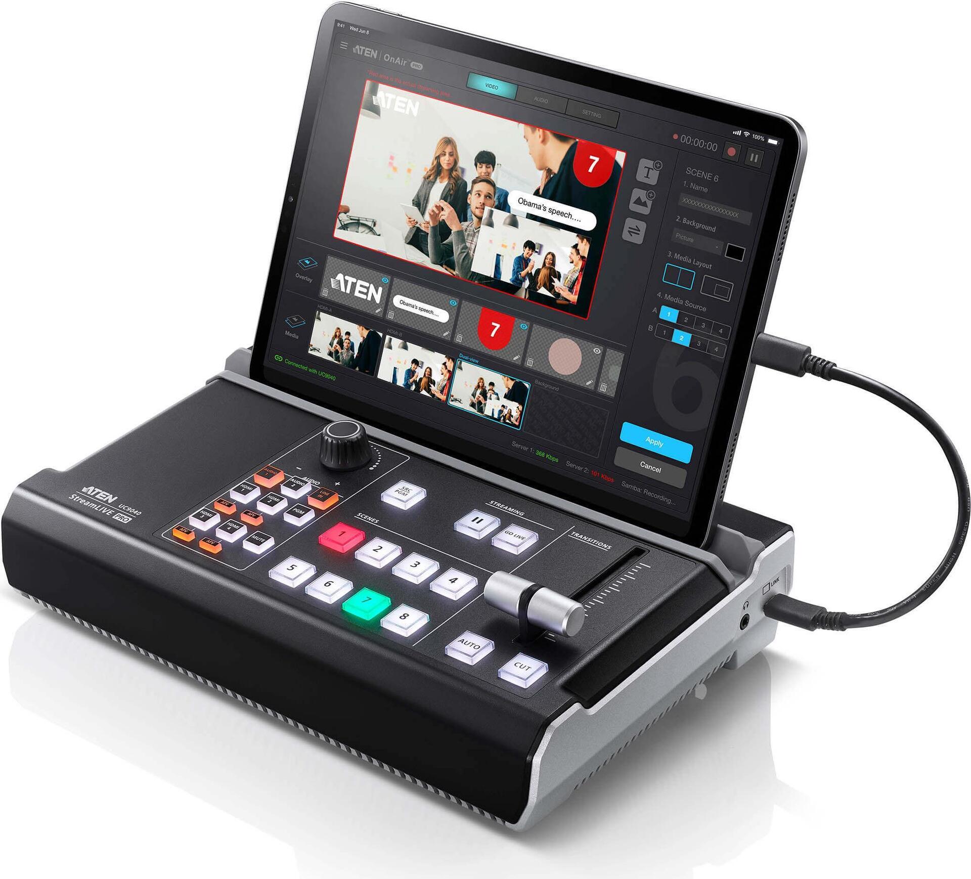 Купить ATEN StreamLIVE PRO UC9040 - Videoproduktionssystem в магазине wardena.ru