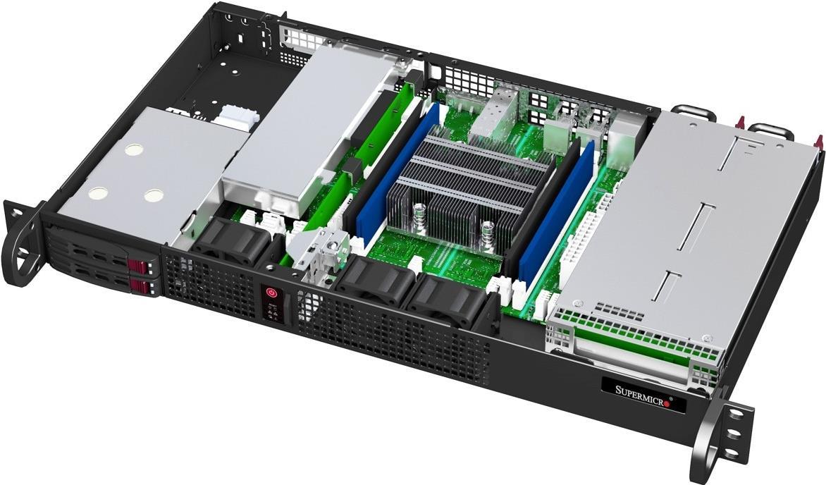 Купить Supermicro 506TQC-R301 - Intel - Intel® Xeon® - 2.5,3.5"  - HDD - SATA - Serial Attached SCSI (SAS) - Rack (1U) (CSE-506TQC-R301) в магазине wardena.ru