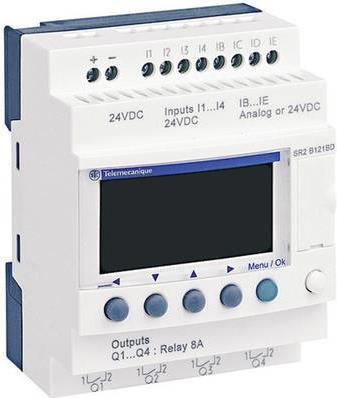 Купить APC Schneider 1 Stück - Schneider Electric Zelio Logic 10 E/A 240VAC SR2-B121FU / 84587 (SR2B121FU) в магазине wardena.ru