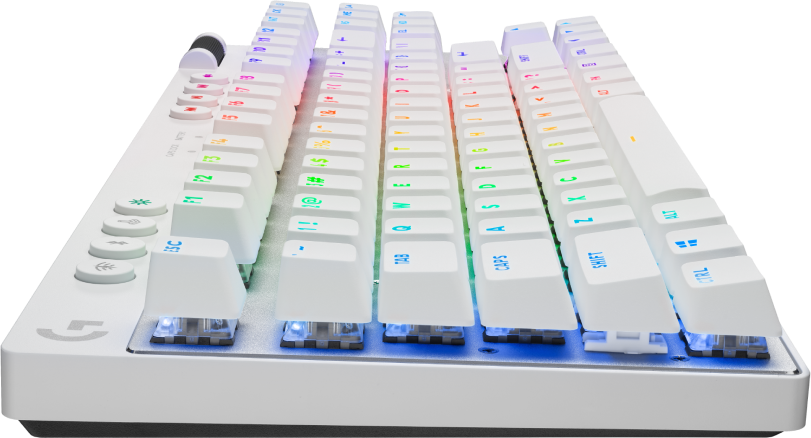 Купить Logitech G PRO X TKL Tastatur Gaming RF Wireless + Bluetooth QWERTZ Deutsch Weiß (920-012144) в магазине wardena.ru