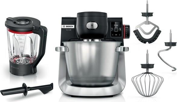 Купить Bosch Serie 6 MUMS6ZS17 Küchenmaschine 1600 W 5,5 l Schwarz - Edelstahl (MUMS6ZS17) в магазине wardena.ru