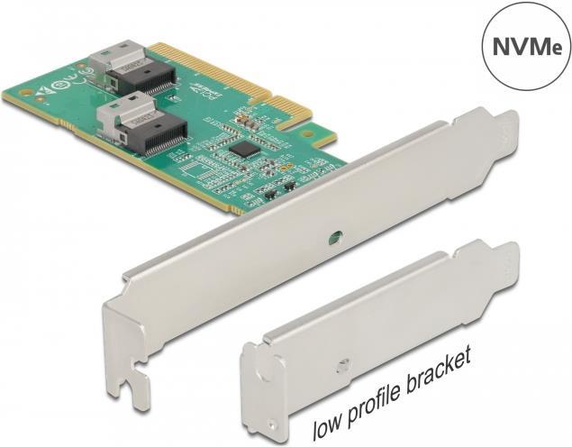 Купить Delock - Speicher-Controller - U.2 NVMe - Low-Profile - PCIe 4.0 x8 (90076) в магазине wardena.ru