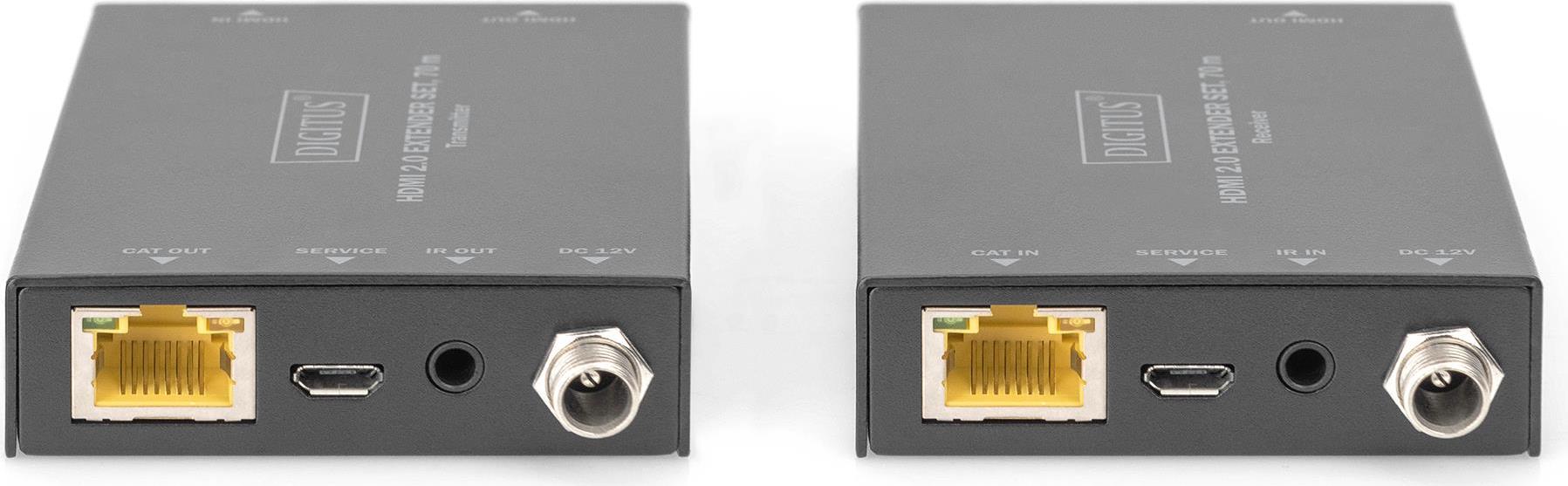 Купить DIGITUS DS-55506 - Sender und Empfänger - Video-/Audio-/Infrarot-Übertrager - HDMI - über CAT 5e/6/6a/7 - bis zu 70 m в магазине wardena.ru