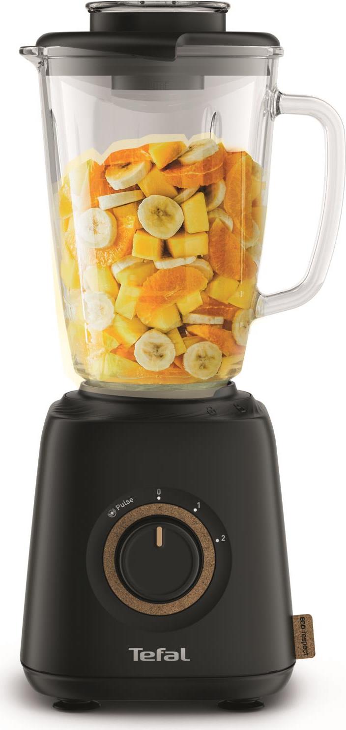Купить Tefal Eco Respect STANDMIXER BL46E - Tischplatten-Mixer - 1,75 l - Pulsfunktion - Eis-Crusher - 800 W - Schwarz (BL46EN38) в магазине wardena.ru