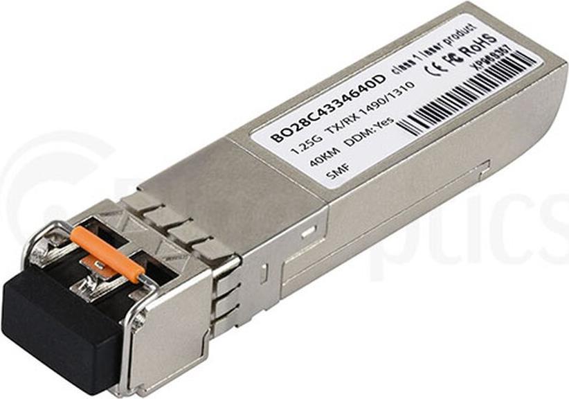 Купить BlueOptics CSFP-1G-BX-D-40KM-NK-BO Netzwerk-Transceiver-Modul Faseroptik 1250 Mbit/s (cSFP-1G-BX-D-40KM-NK-BO) в магазине wardena.ru