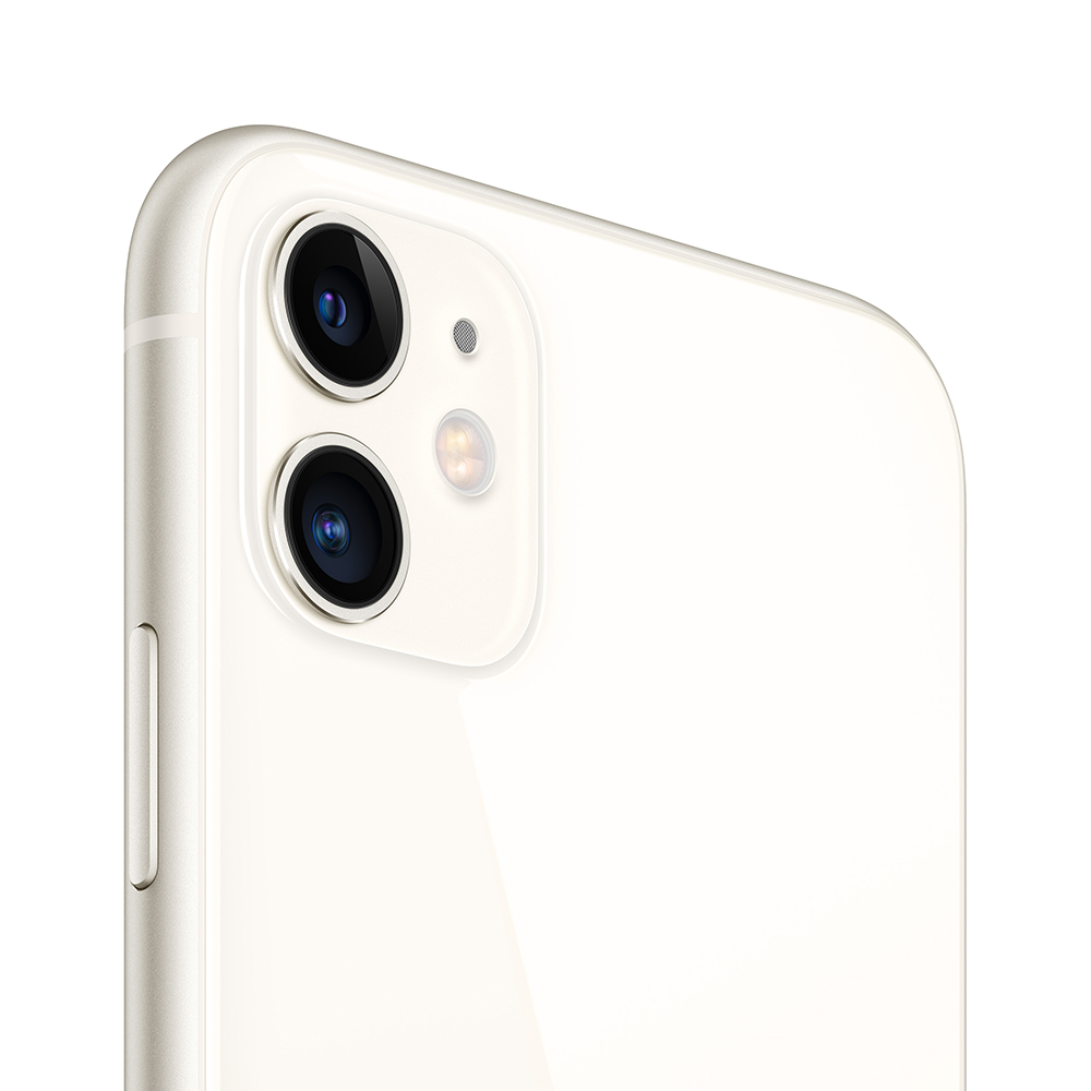 Купить Apple iPhone 11 - Smartphone - Dual-SIM - 4G Gigabit Class LTE - 64 GB - GSM - 6.1" - 1792 x 828 Pixel (326 ppi (Pixel pro" )) - Liquid Retina HD display (12 MP Vorderkamera) - 2 x Rückkamera - weiß (MWLU2ZD/A) в магазине wardena.ru