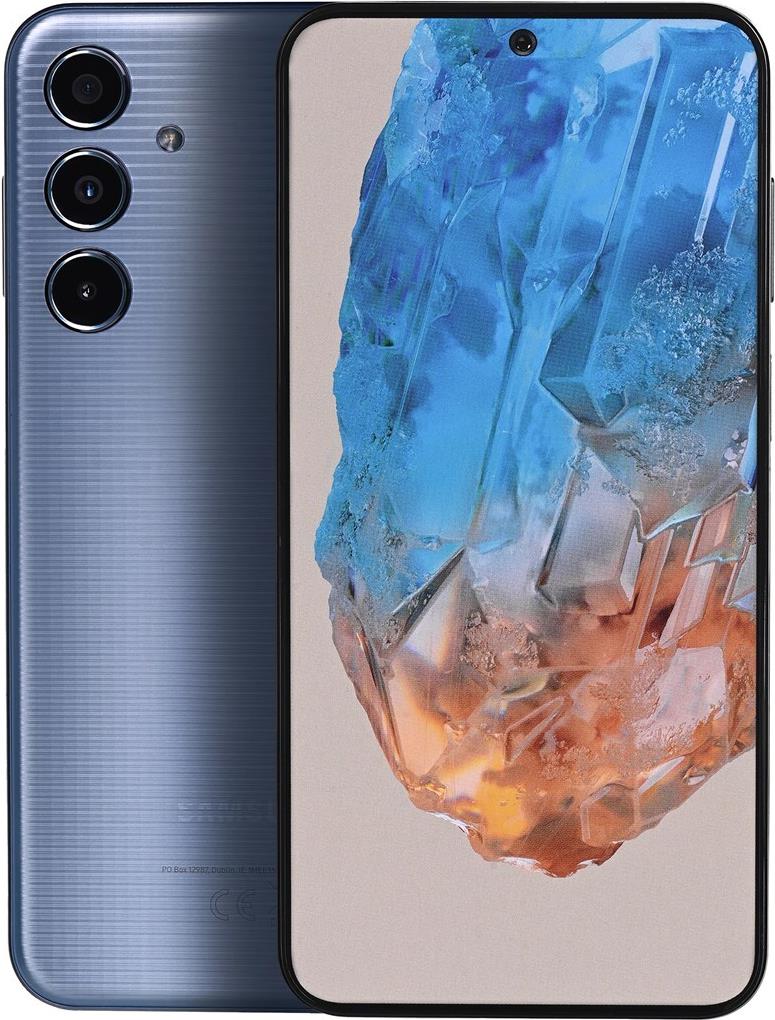 Купить Samsung Galaxy M35 5G 16,8 cm (6.6") 5G USB Type-C 6 GB 128 GB 6000 mAh Light Blue (SM-M356BLBBEUE) в магазине wardena.ru