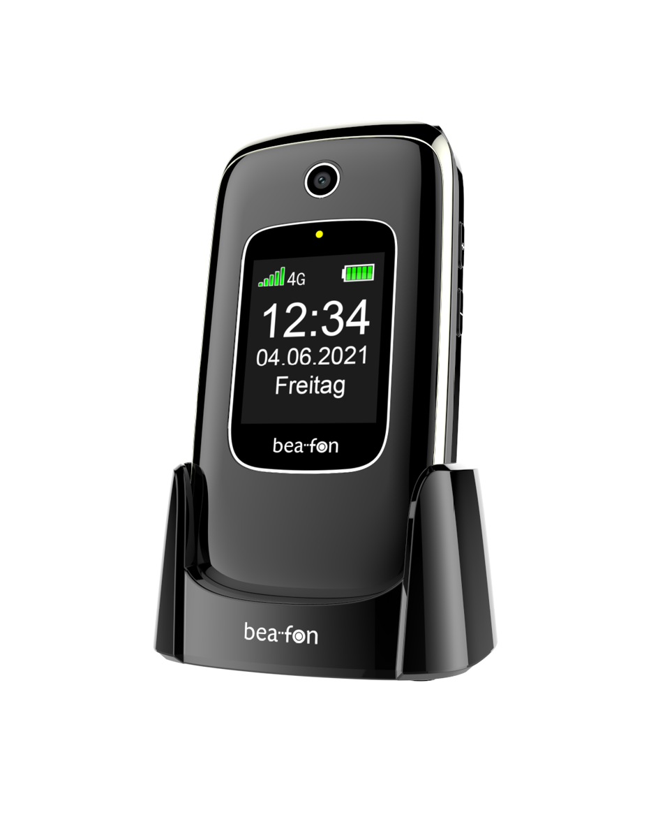 Купить Bea-fon SL880 touch - 4G Feature Phone RAM 512MB / 4GB - microSD slot - LCD-Anzeige - 240 x 320 Pixel - rear camera 8 MP - front camera 5 MP - black - piano lacquer (SL880_EU001B) в магазине wardena.ru