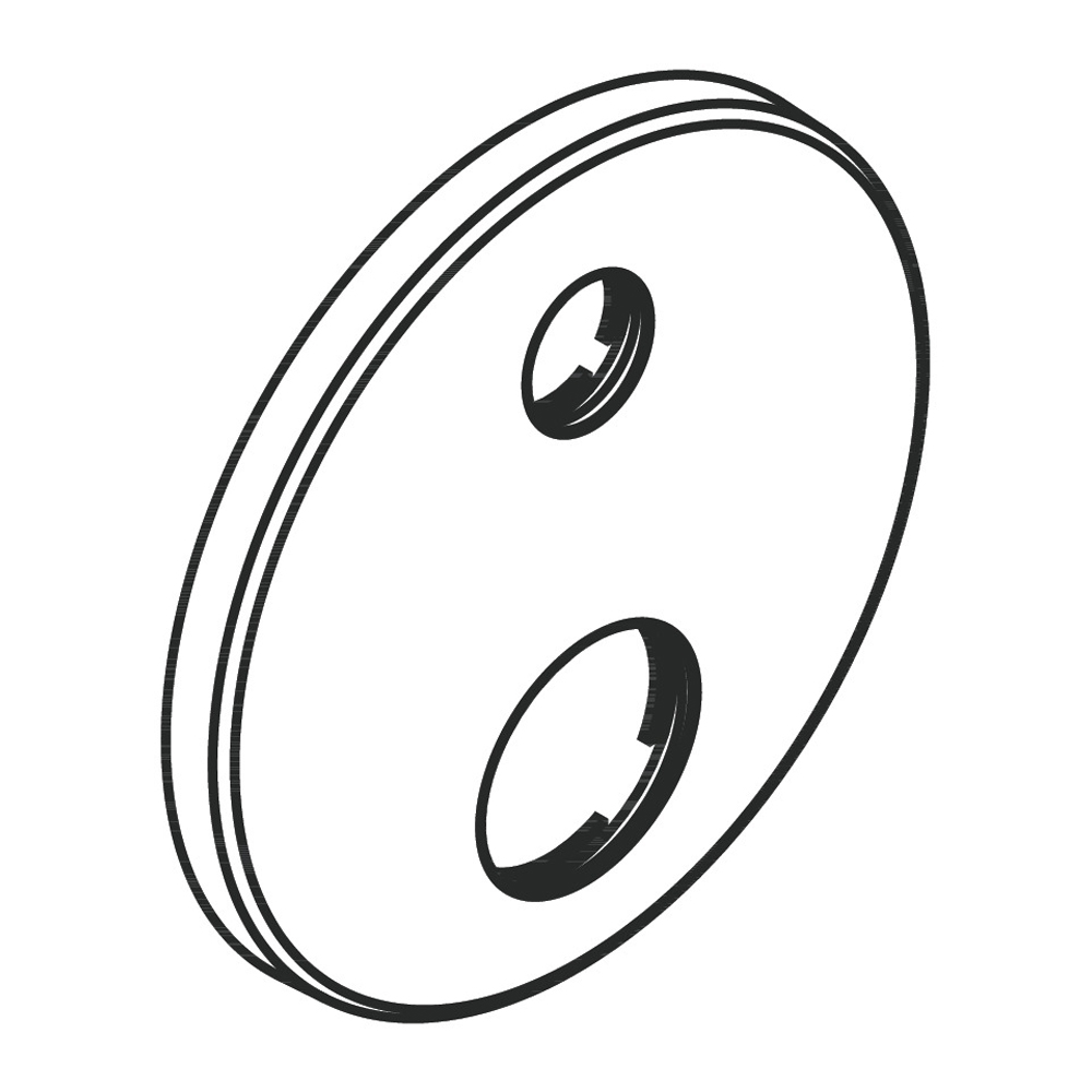 Купить Hansgrohe Декоративная накладка для смесителя хром 98791000 в магазине wardena.ru