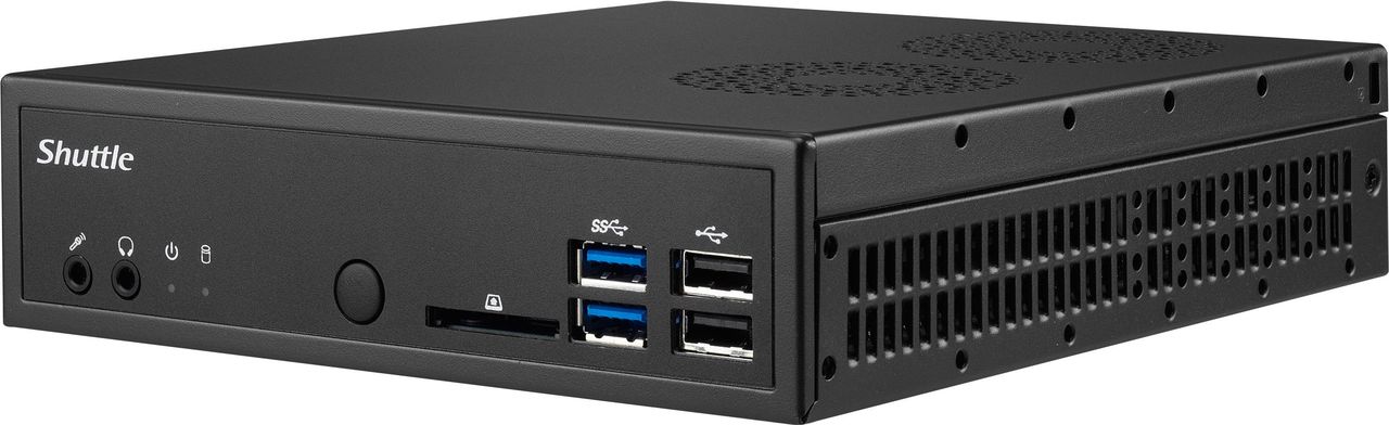 Купить Shuttle XPC slim DQ170 - Barebone - Slim-PC - LGA1151 Socket - Intel Q170 - keine CPU - RAM 0 GB - GigE в магазине wardena.ru