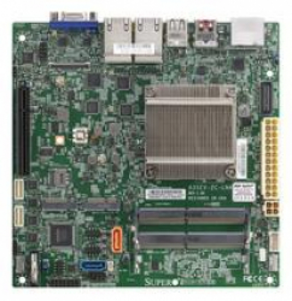 Купить Motherboard Supermicro MBD-A3SEV-4C-LN4-O SoC FCBGA1493 Intel Atom FCBGA-1493 SATA M.2 DDR4 в магазине wardena.ru