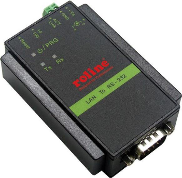 Купить ROLINE Device Server 1x RS232 für DIN Hutschiene (15.06.0503) в магазине wardena.ru